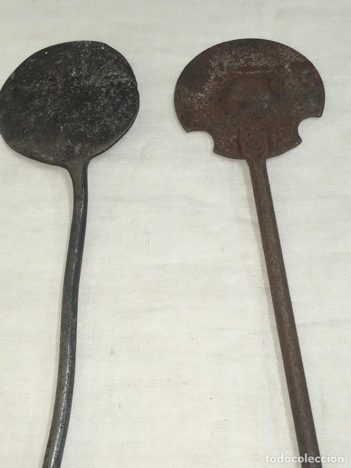 Antig&uuml;edades: Antiguas palas de hierro - Foto 1