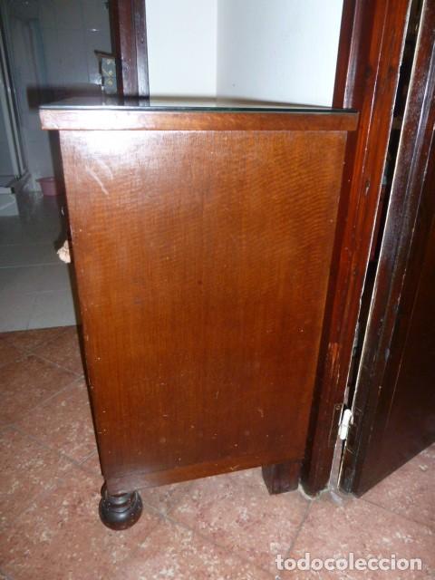 Antig&uuml;edades: C&Oacute;MODA DE CAOBA CON MARQUETER&Iacute;A. - Foto 6