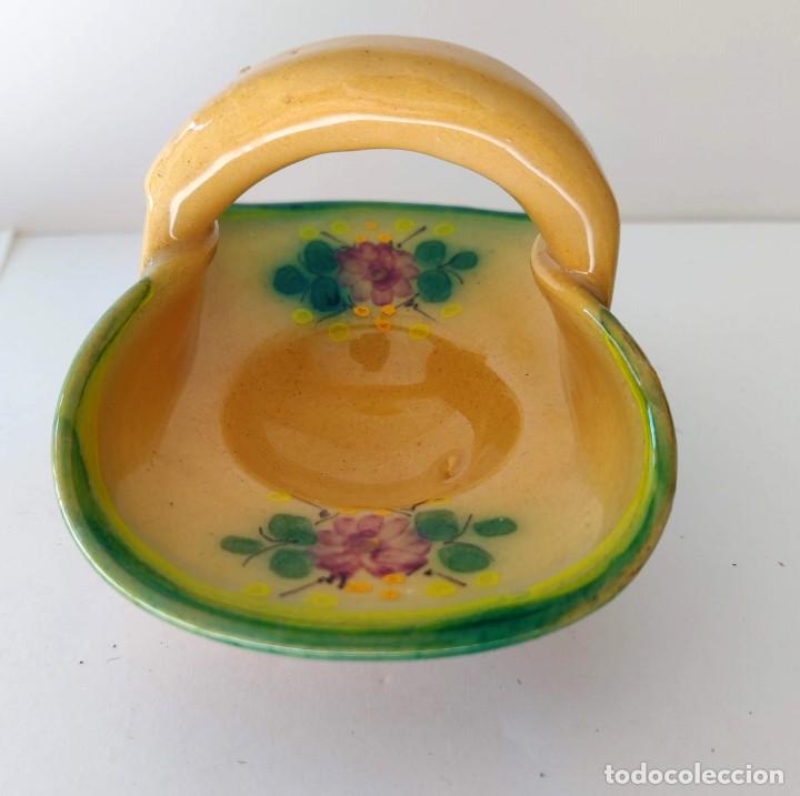 Antig&uuml;edades: Cesto de Ceramica. - Foto 1