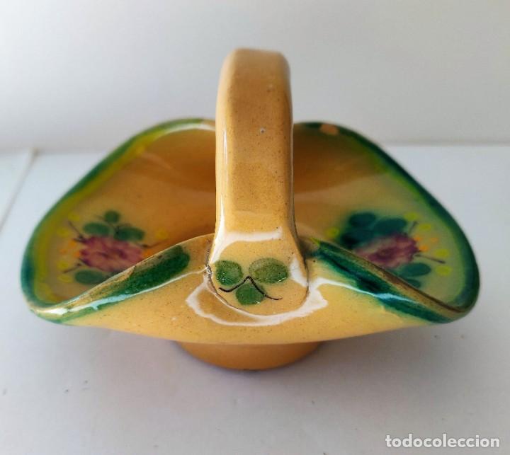 Antig&uuml;edades: Cesto de Ceramica. - Foto 2