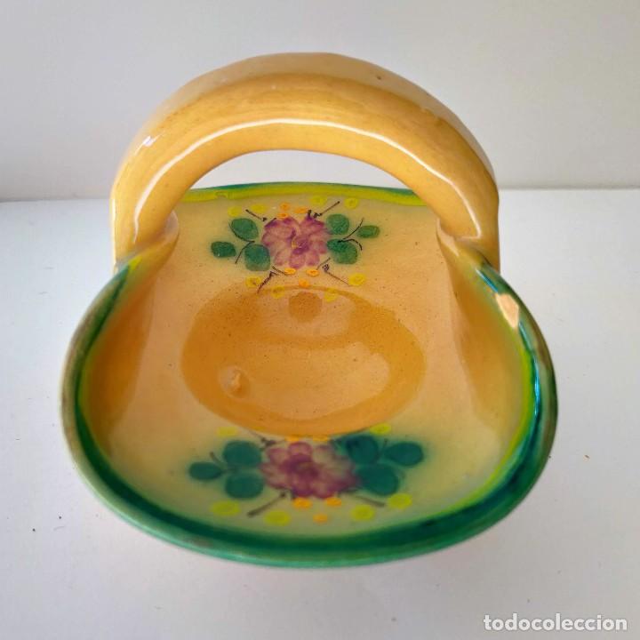 Antig&uuml;edades: Cesto de Ceramica. - Foto 3