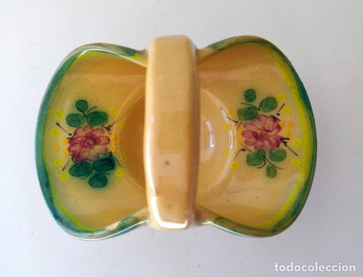 Antig&uuml;edades: Cesto de Ceramica. - Foto 6