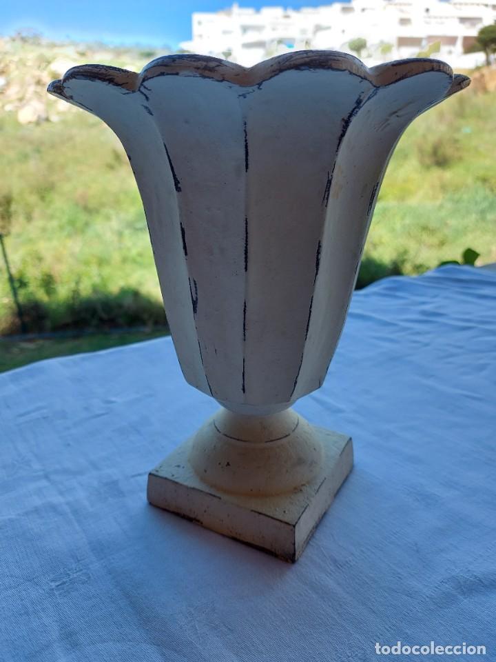 Antig&uuml;edades: JARRON METAL - Foto 1