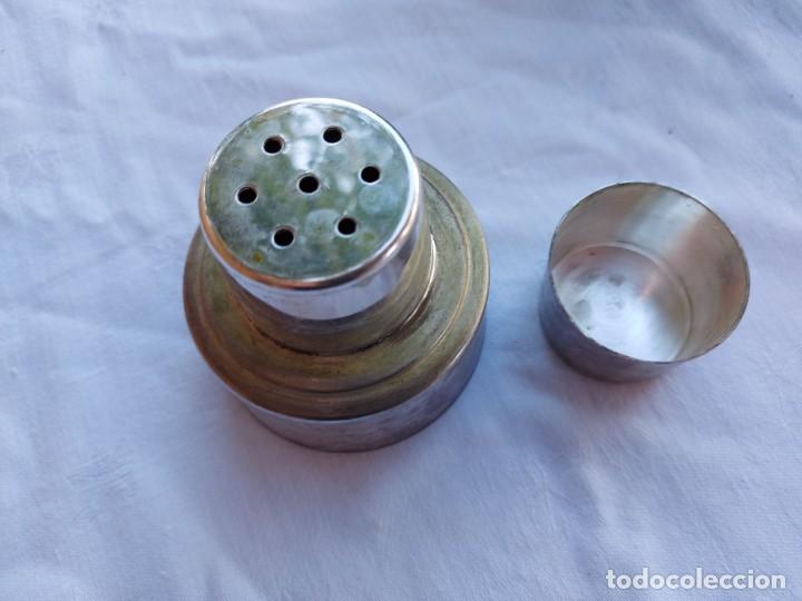 Antig&uuml;edades: ANTIGUO TAPON DE ALPACA - Foto 3