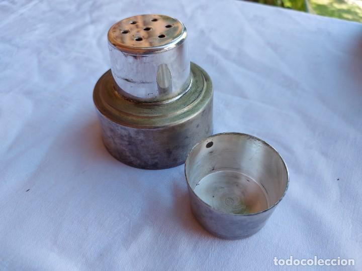 Antig&uuml;edades: ANTIGUO TAPON DE ALPACA - Foto 4
