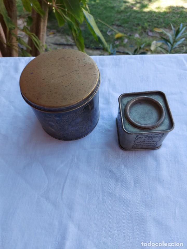 Antiguidades: LOTE 2 LATAS DE TE INGLESAS