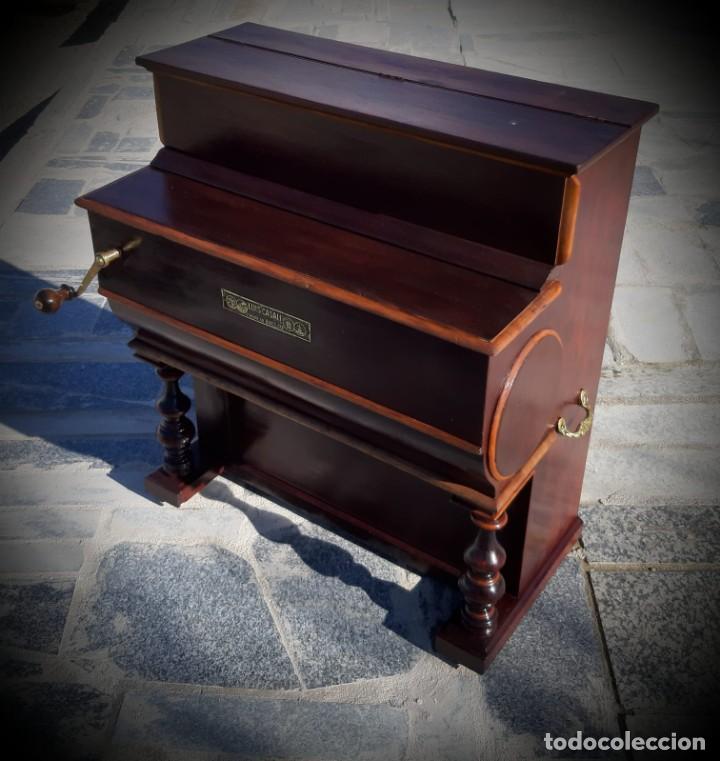 Antiquit&eacute;s: Organillo de Manubrio Luis Casali de 1900aprox
