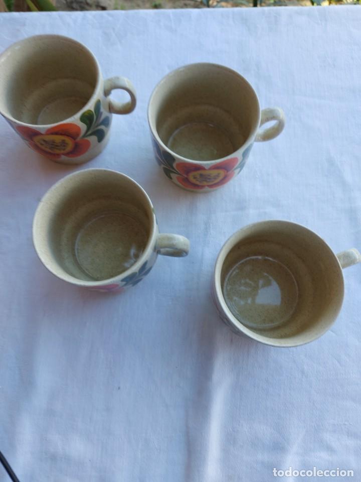 Antig&uuml;edades: LOTE DE 4 TAZAS GRANDES - Foto 1