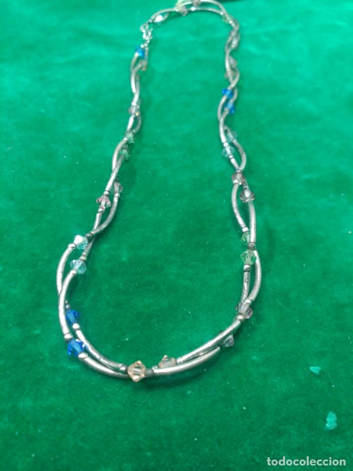 Antig&uuml;edades: gargantilla plata y warosky + - Foto 1