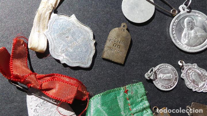 Antig&uuml;edades: LOTE DE MEDALLAS RELIGIOSAS. - Foto 10