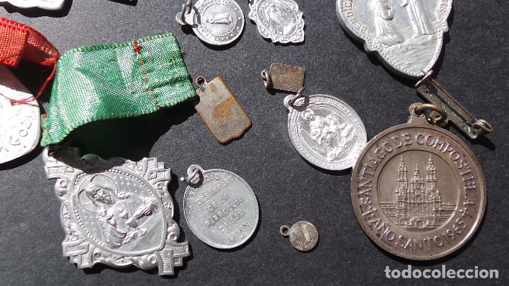 Antig&uuml;edades: LOTE DE MEDALLAS RELIGIOSAS. - Foto 11