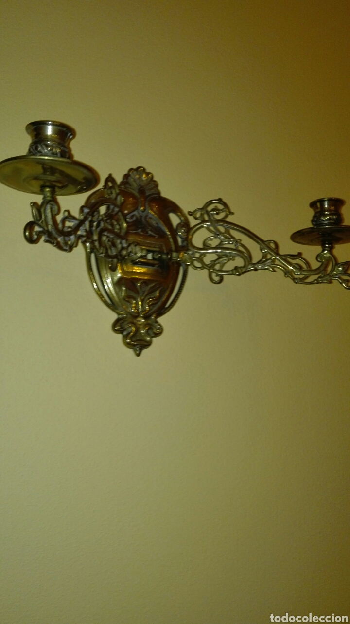 Antig&uuml;edades: Candelabro de piano - Foto 2