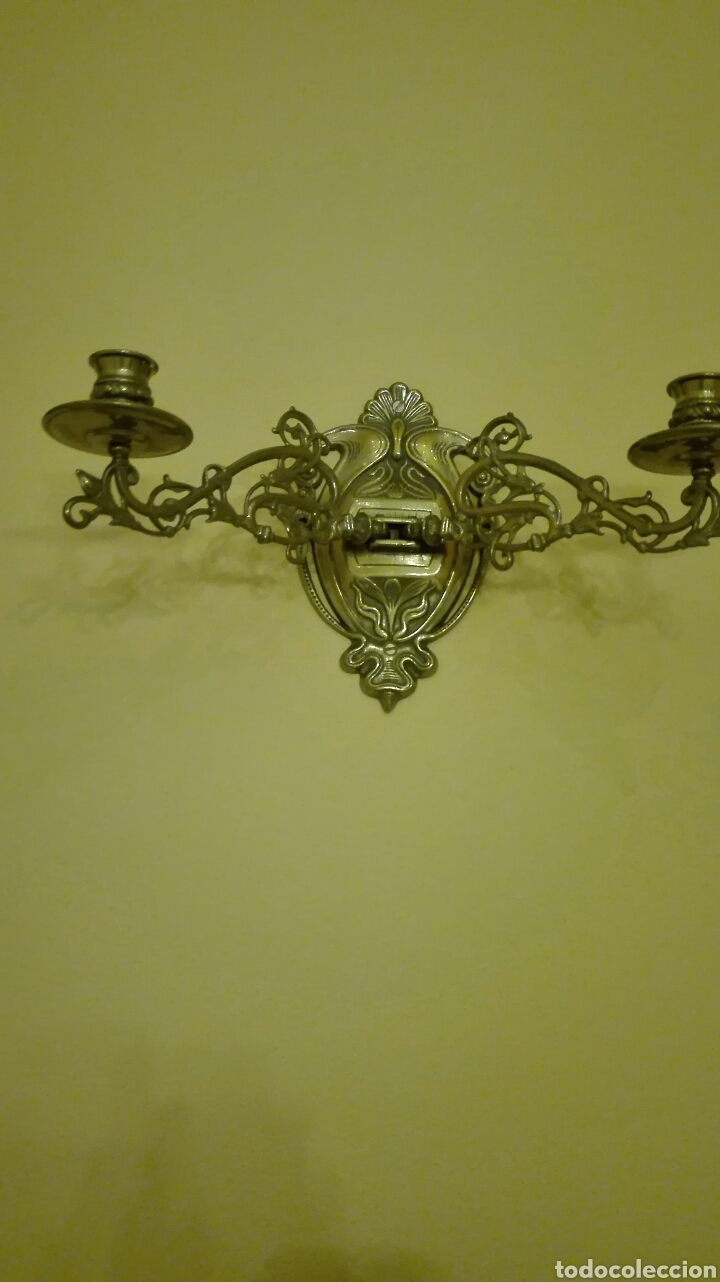 Antig&uuml;edades: Candelabro de piano - Foto 1