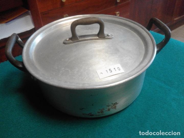Antig&uuml;edades: ANTIGUA SOPERA DE ALUMINIO - Foto 1