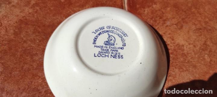 Antig&uuml;edades: CUENCO DE PORCELANA INGLESA - LAGO NESS - Foto 4