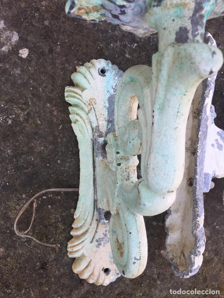Antig&uuml;edades: ANTIGUOS APLIQUES DE PARED - Foto 3
