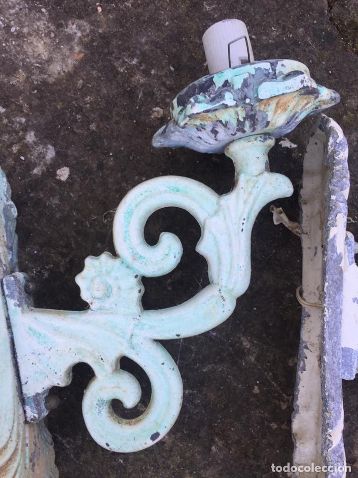 Antig&uuml;edades: ANTIGUOS APLIQUES DE PARED - Foto 1