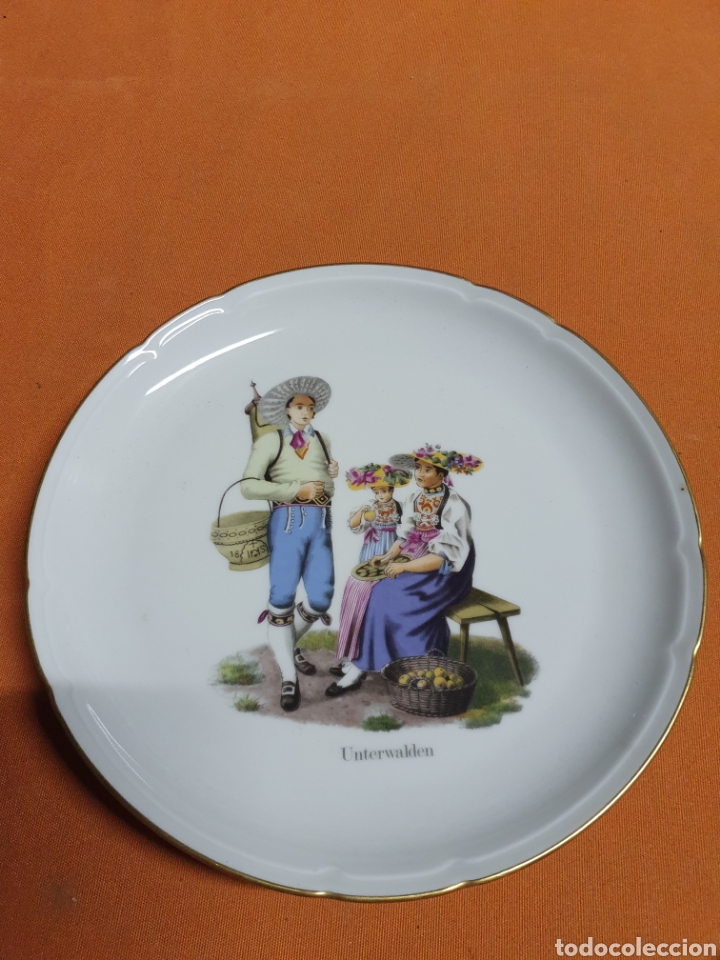 Antig&uuml;edades: Plato Porcelana - Foto 1