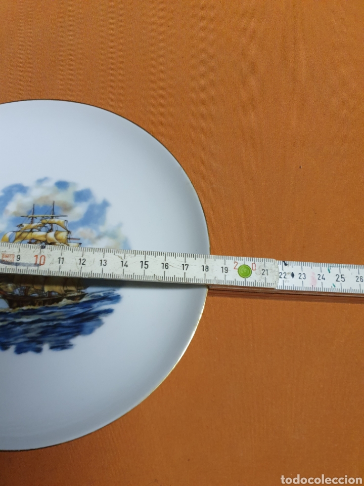 Antig&uuml;edades: Plato Porcelana - Foto 2
