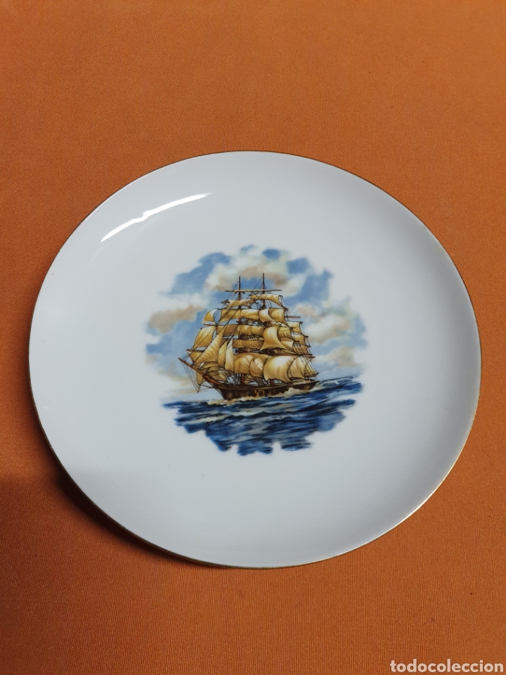 Antig&uuml;edades: Plato Porcelana - Foto 1