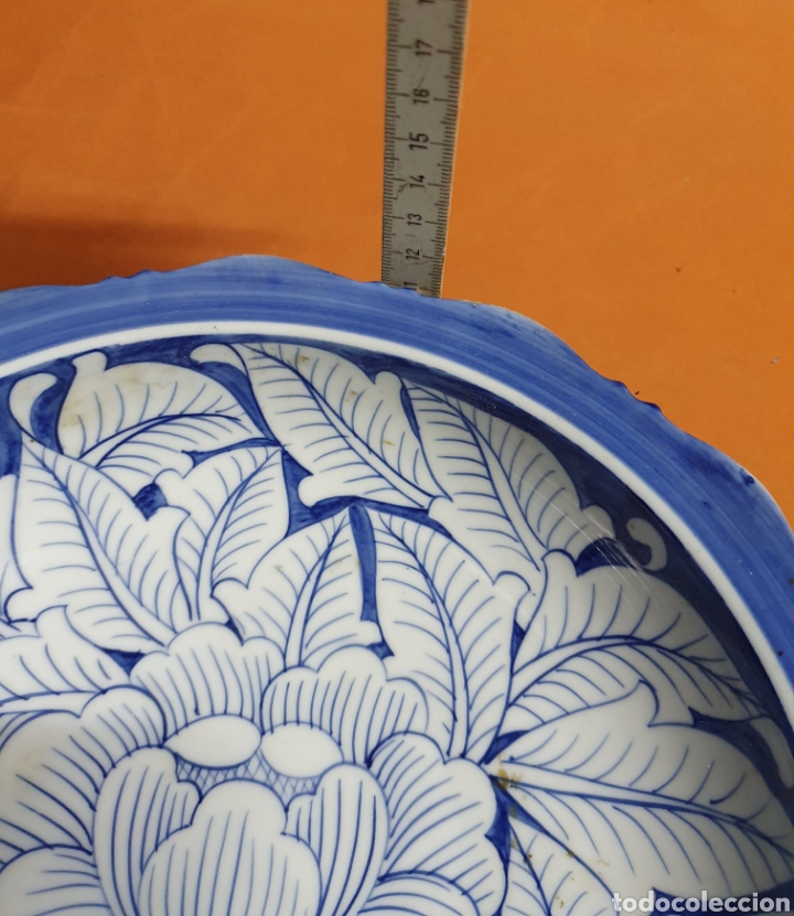 Antig&uuml;edades: Frutero porcelana - Foto 4