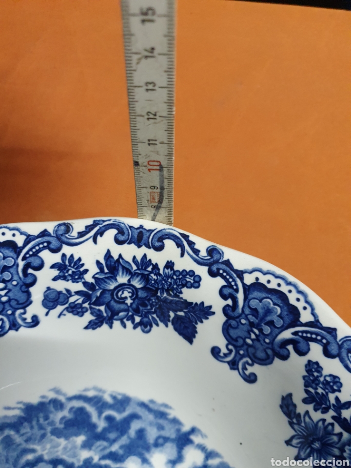 Antig&uuml;edades: Cuenco Porcelana Inglesa - Foto 3