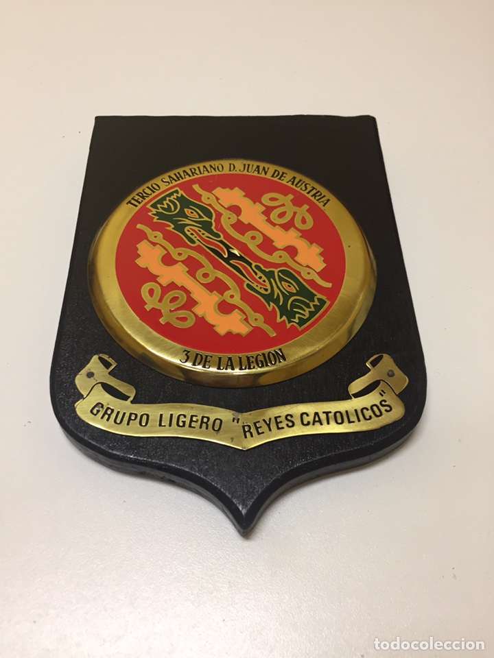 Antig&uuml;edades: Metopa Militar Tercio Sahariano D. Juan de Austria 3 de la Legion Grupo Ligero Reyes Cat&oacute;licos