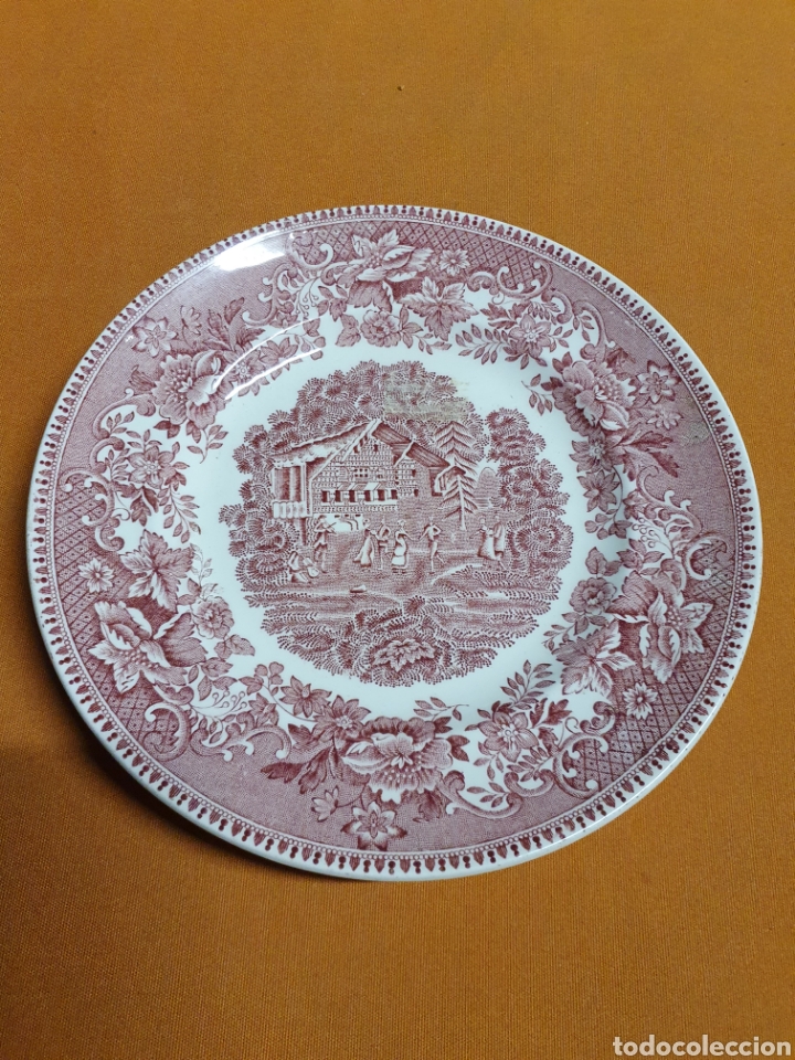 Antig&uuml;edades: Plato Porcelana Inglesa - Foto 1