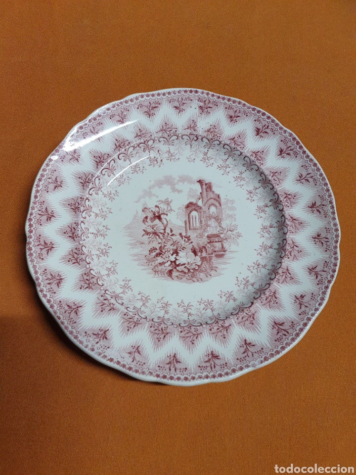 Antig&uuml;edades: Plato Porcelana Inglesa - Foto 1
