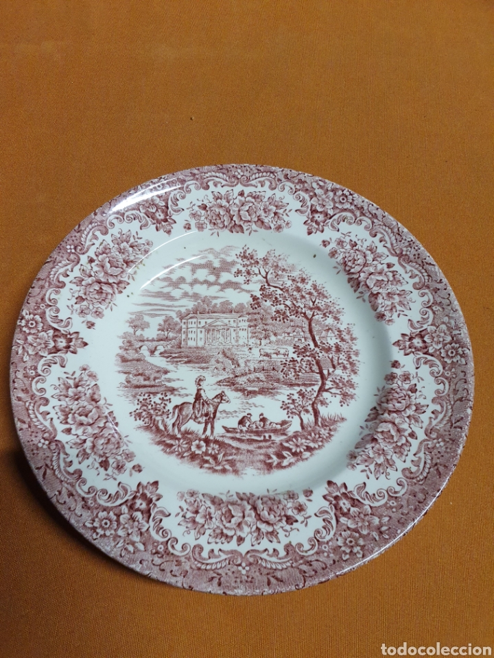 Antig&uuml;edades: Plato Porcelana Inglesa - Foto 1