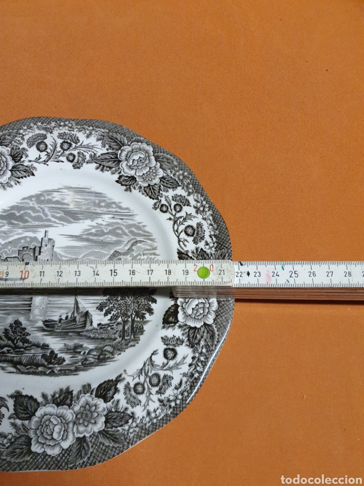 Antig&uuml;edades: Plato Porcelana Inglesa - Foto 2