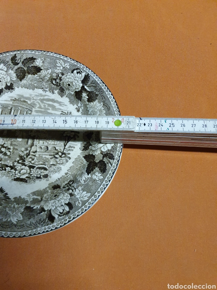 Antig&uuml;edades: Plato Porcelana - Foto 2