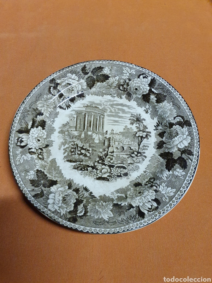 Antig&uuml;edades: Plato Porcelana - Foto 1