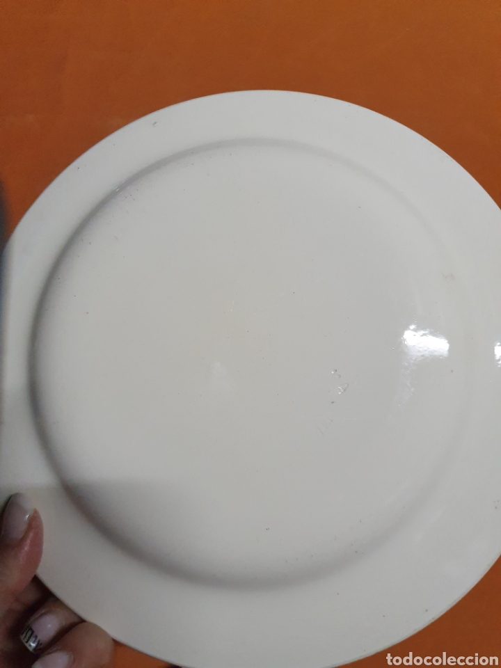 Antig&uuml;edades: Plato Porcelana - Foto 3