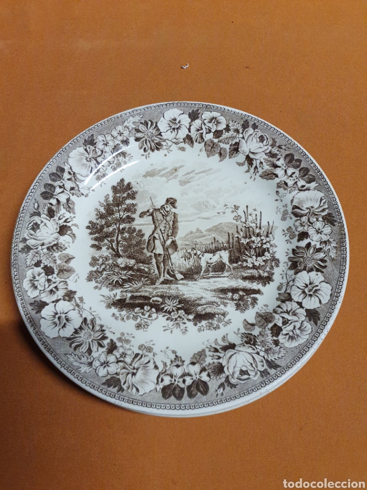Antig&uuml;edades: Plato Porcelana - Foto 1