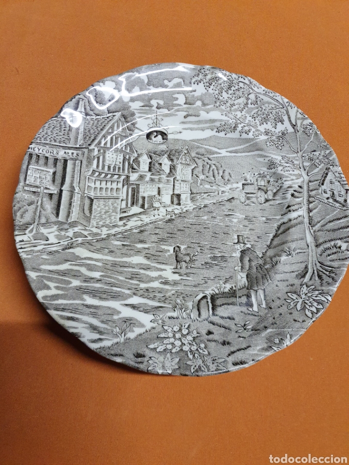 Antig&uuml;edades: Plato Porcelana - Foto 1