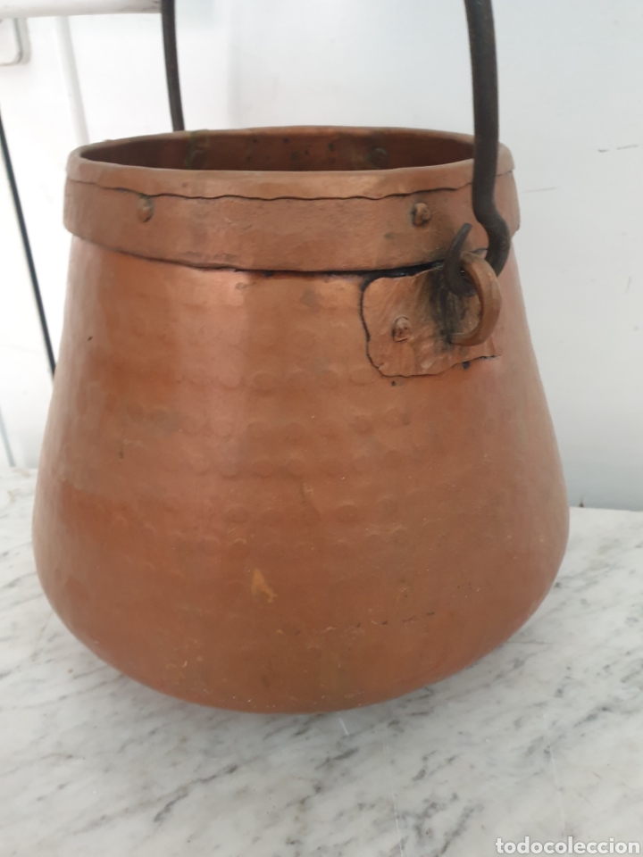 Antig&uuml;edades: Marmita de cobre - Foto 3