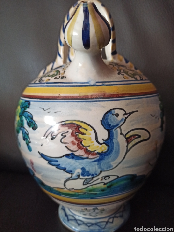 Antig&uuml;edades: antiguo botijo Talavera - Foto 5