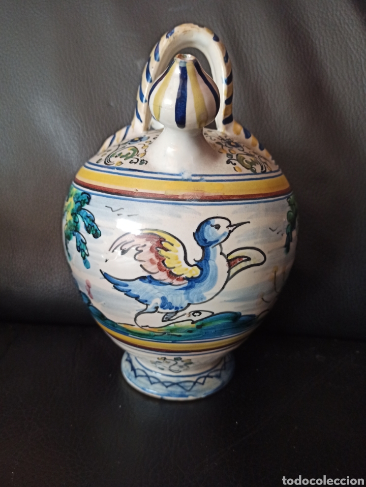 Antig&uuml;edades: antiguo botijo Talavera - Foto 6