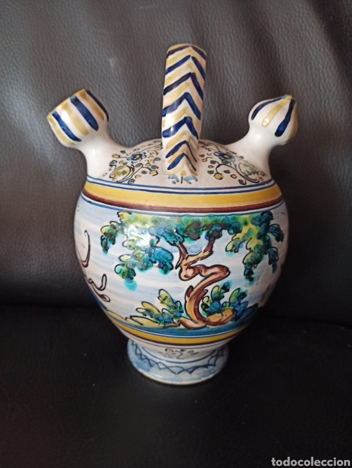 Antig&uuml;edades: antiguo botijo Talavera - Foto 7