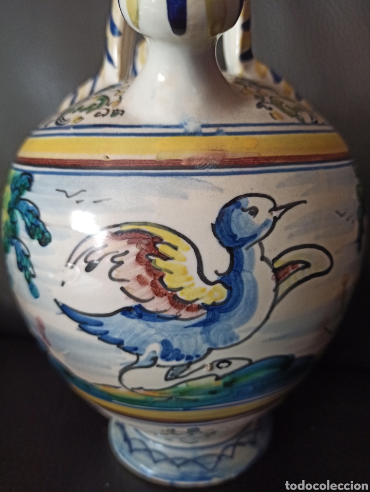 Antig&uuml;edades: antiguo botijo Talavera - Foto 1