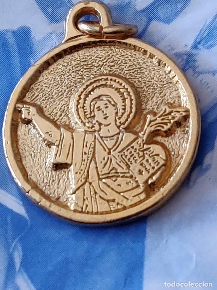 Antig&uuml;edades: Medalla Chapada en oro. - Foto 9