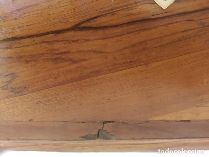 Antig&uuml;edades: ANTIGUA CAJA TARACEA - JOYERO - Foto 3