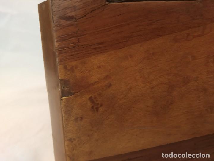 Antig&uuml;edades: ANTIGUA CAJA TARACEA - JOYERO - Foto 7