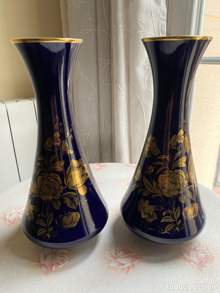 Antig&uuml;edades: Jarrones royal porcelana bavaria - Foto 1