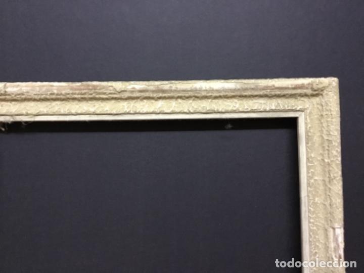 Antig&uuml;edades: Antiguo marco madera muy raro - Foto 2