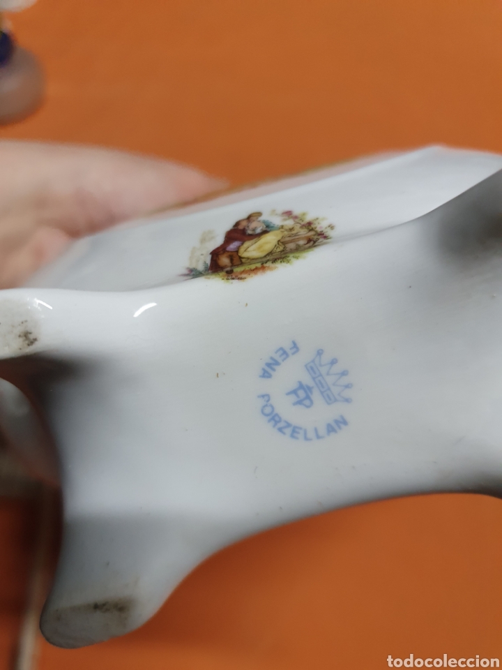 Antig&uuml;edades: Botijo Porcelana - Foto 4
