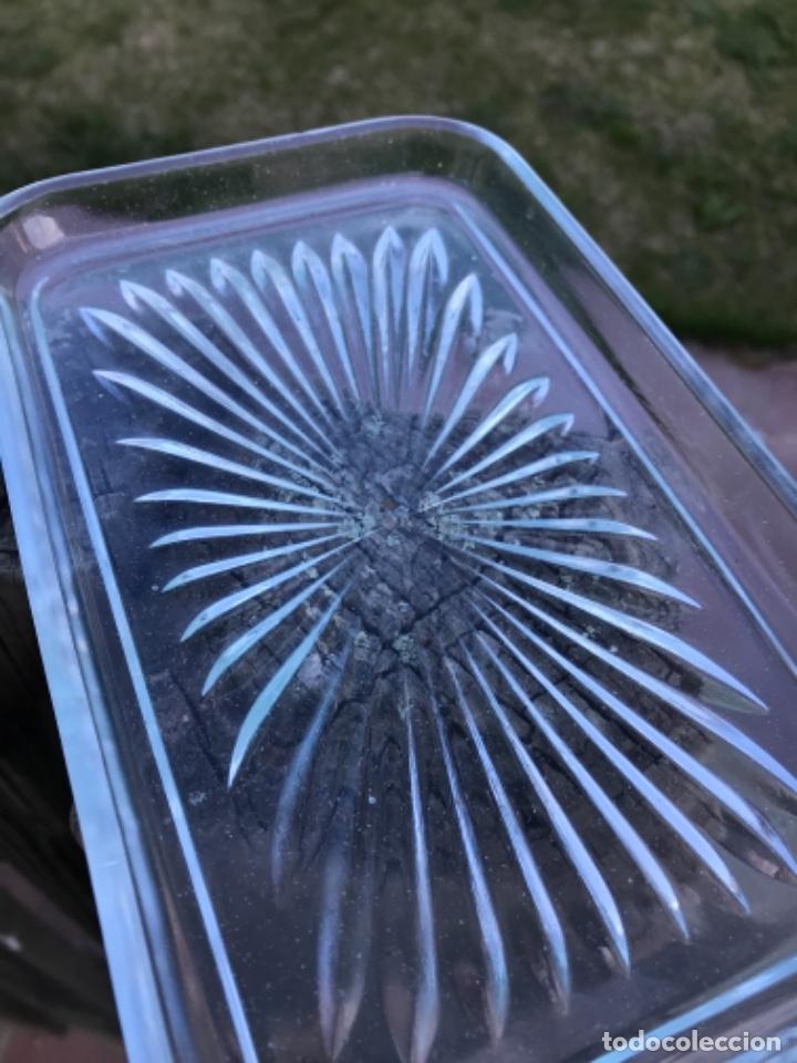 Antig&uuml;edades: Bandeja, art-deco cristal - Foto 2