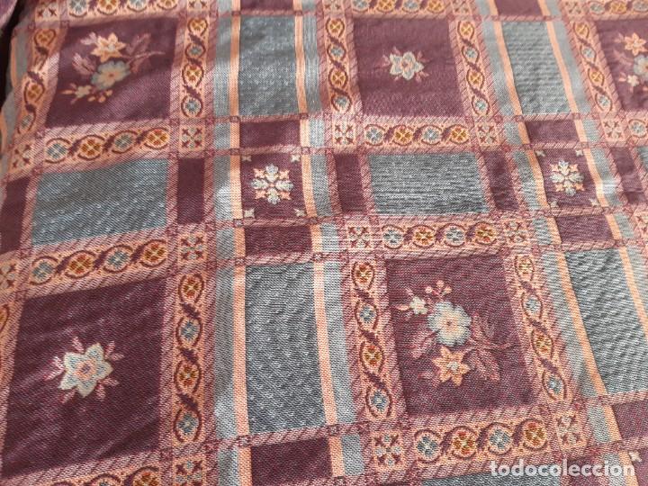 Antig&uuml;edades: COLCHA DE DOS CARAS PARA CAMA DE 150. - Foto 7