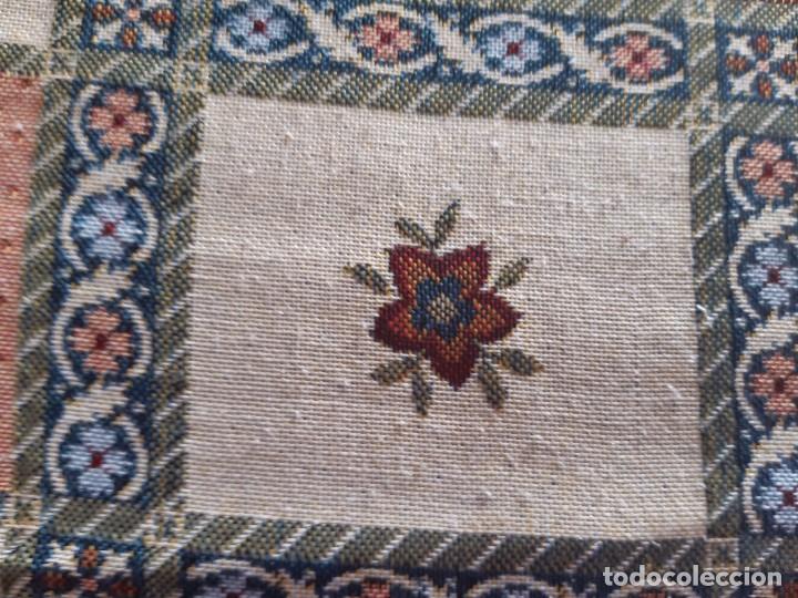 Antig&uuml;edades: COLCHA DE DOS CARAS PARA CAMA DE 150. - Foto 11